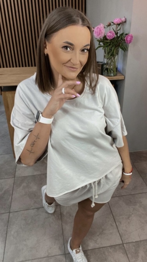 Komplet dresowy iLook Beżowy Komplet dresowy iLook Beżowy