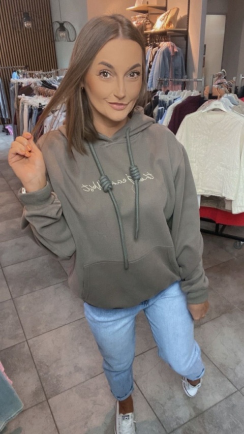Bluza JOY z haftem ”the Jean West”–Fango Bluza JOY z haftem ”the Jean West”–Fango