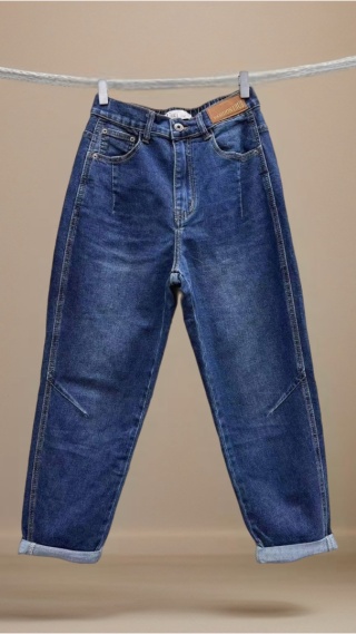 Jeansy Uiuj boyfriend UBF342-3 - luźny krój