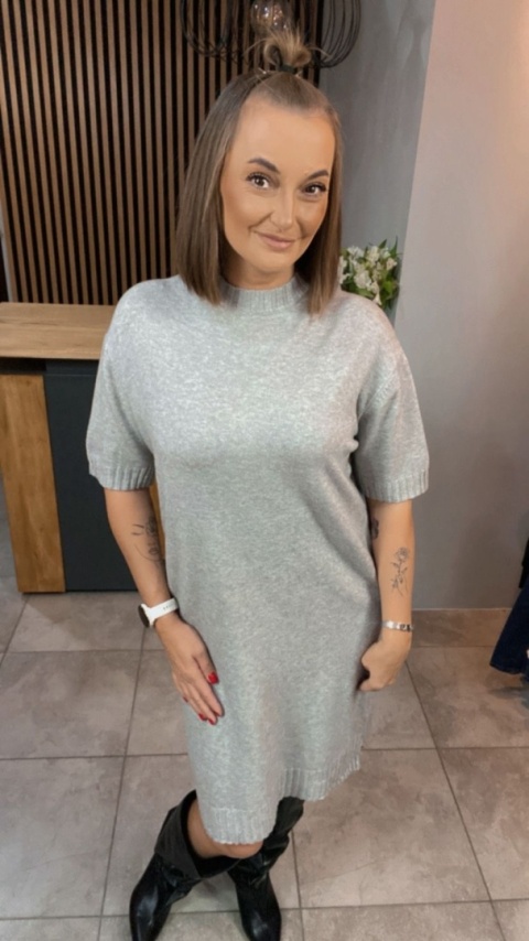 Sukienka dzianinowa Melody - Beżowa