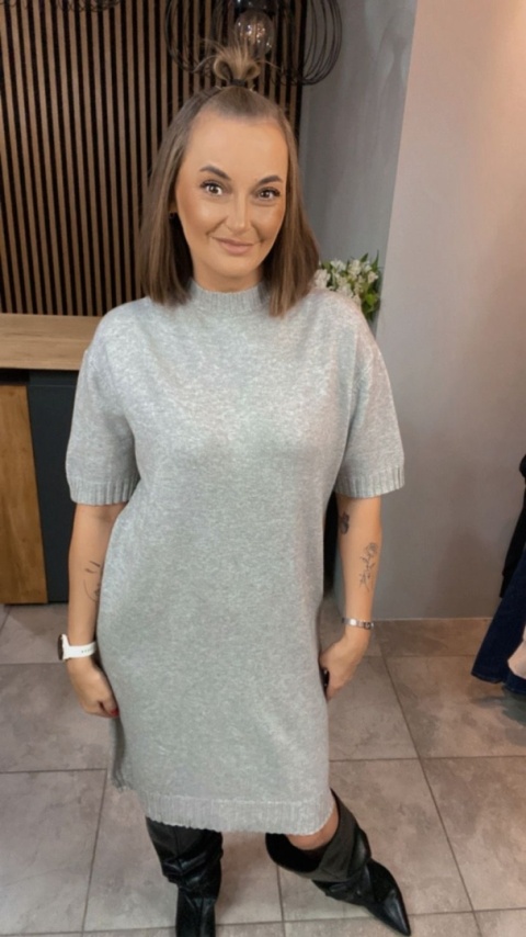 Sukienka dzianinowa Melody - Beżowa