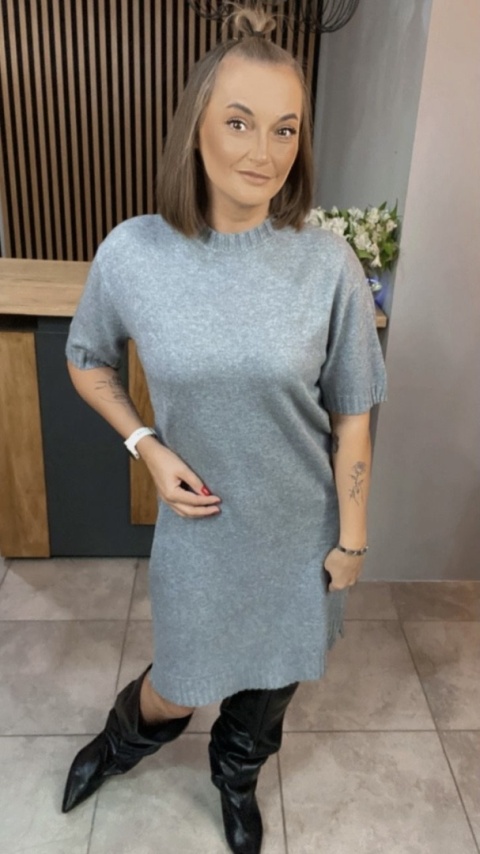 Sukienka dzianinowa Melody – Szara
