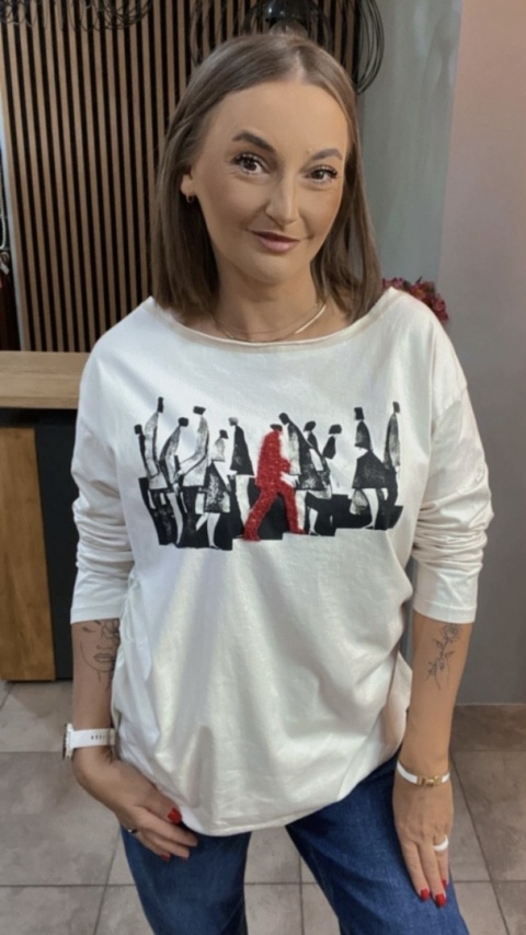 Bluzka Kakamaoo - Śmietanka