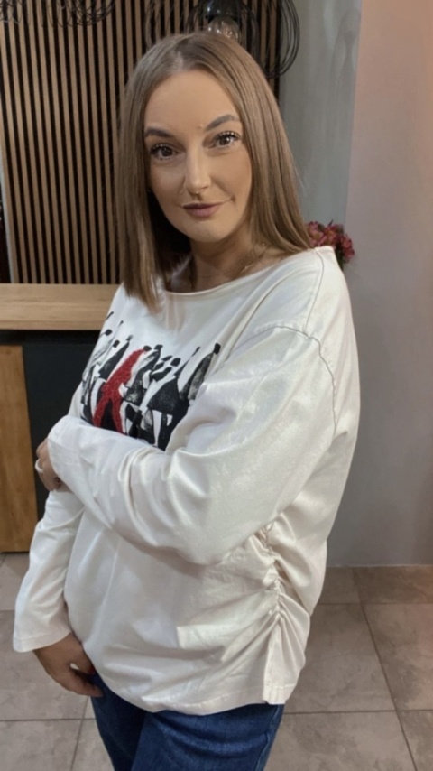 Bluzka Kakamaoo - Śmietanka