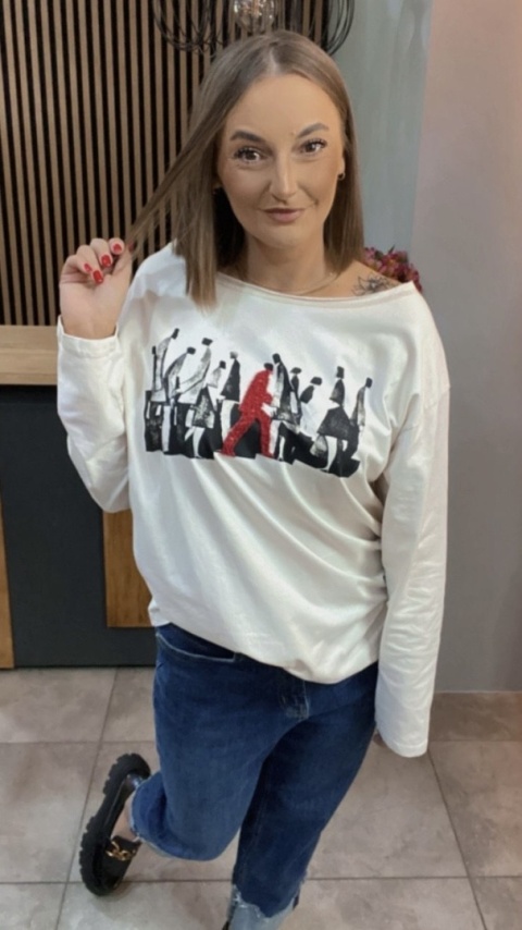 Bluzka Kakamaoo - Śmietanka