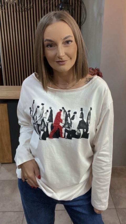 Bluzka Kakamaoo - Śmietanka