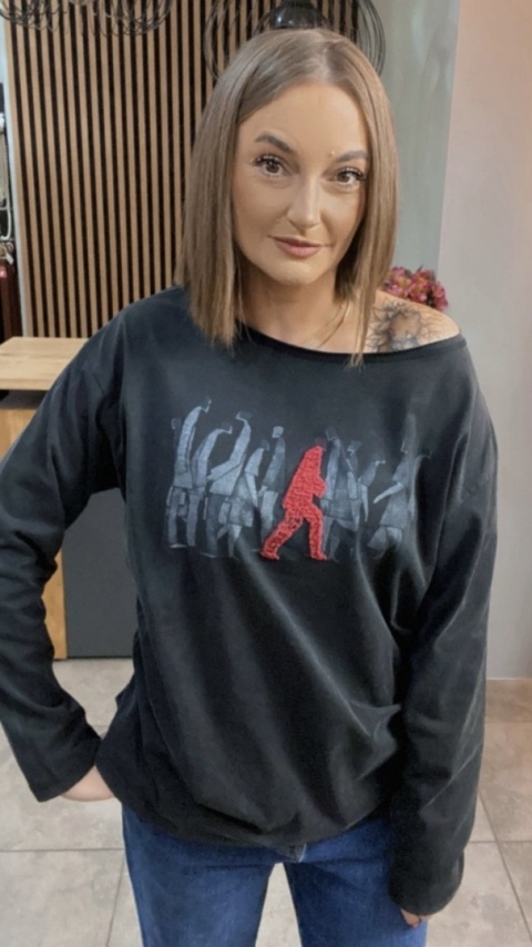 Bluzka Kakamaoo - Grafit