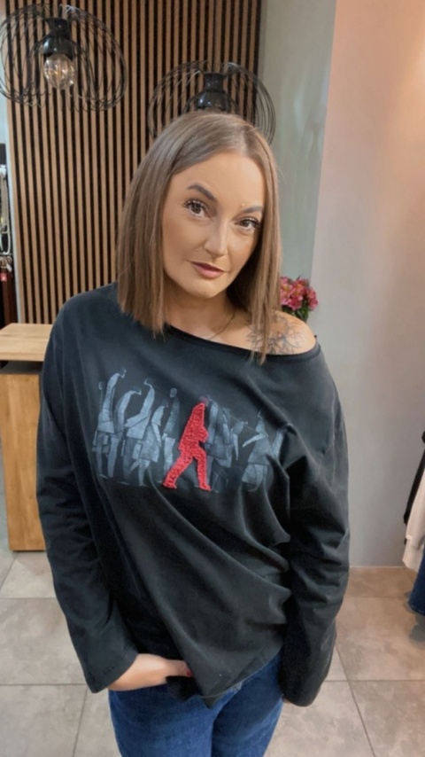 Bluzka Kakamaoo - Grafit