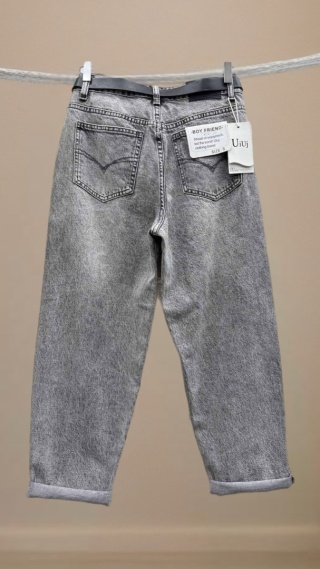 Jeansy Uiuj Boyfriend UBF152-1 – szare