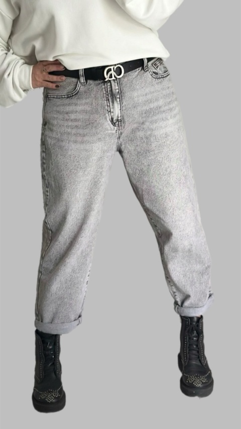 Jeansy Uiuj Boyfriend UBF152-1 – szare