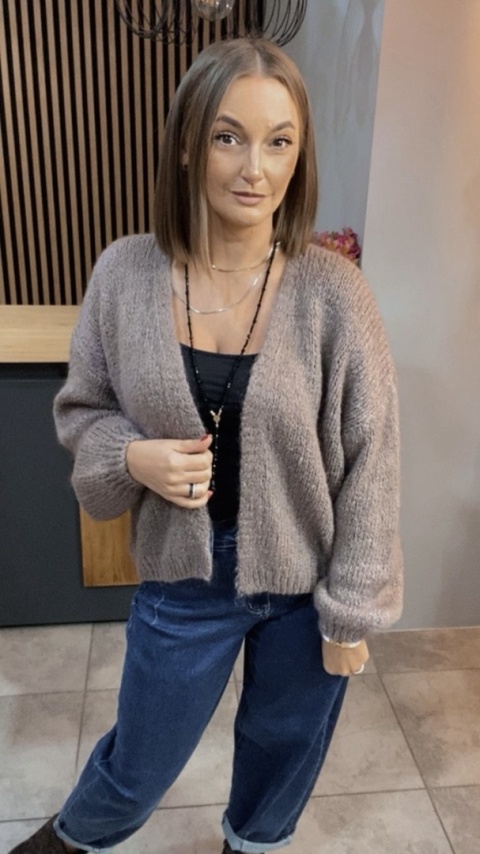 Krótki Kardigan CXL - Fango