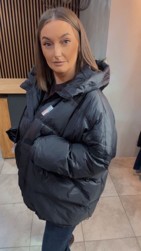 Kurtka „Street Oversize" - Czarna