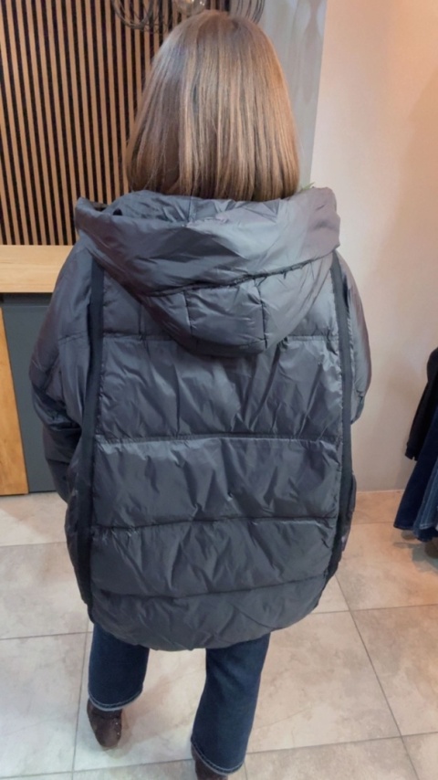 Kurtka „Street Oversize" - Czarna