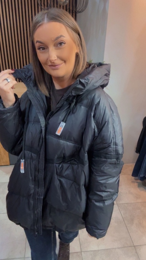 Kurtka „Street Oversize" - Czarna