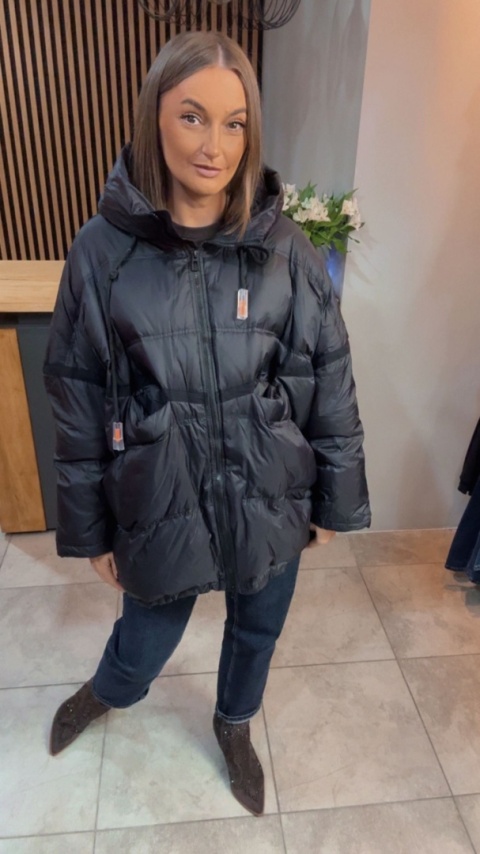 Kurtka „Street Oversize" - Czarna