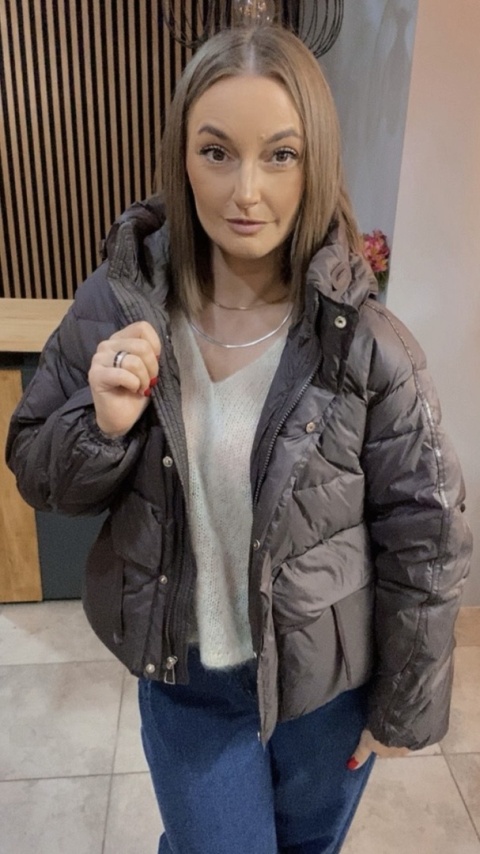 Kurtka puchowa „Aria" - naturalny puch