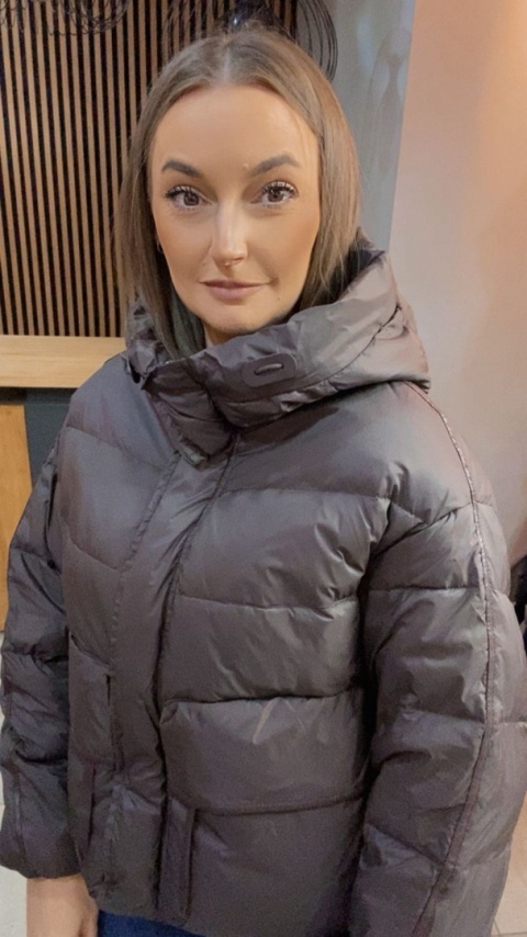 Kurtka puchowa „Aria" - naturalny puch