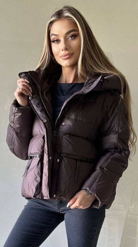 Kurtka puchowa „Aria" - naturalny puch