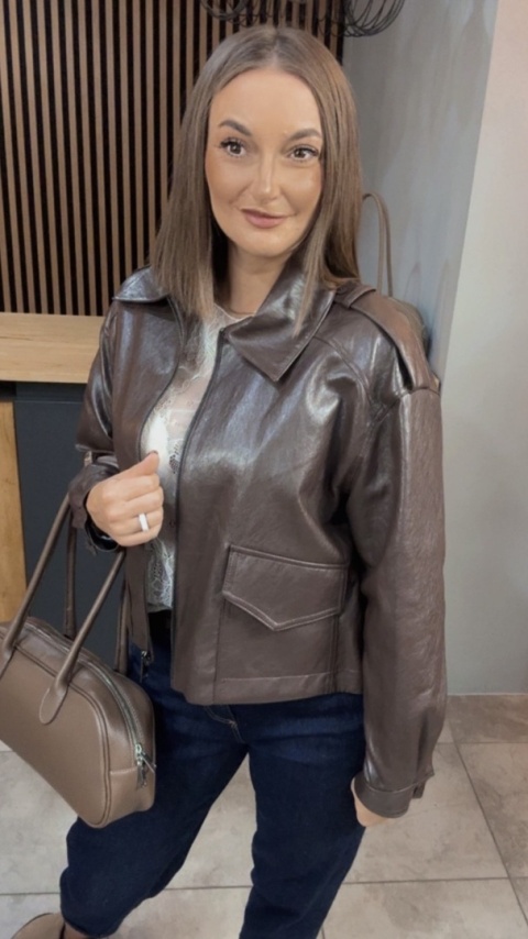 Kurtka z Ekoskóry NAIIF Collection – Moro