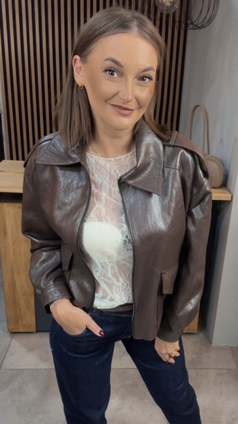 Kurtka z Ekoskóry NAIIF Collection – Moro