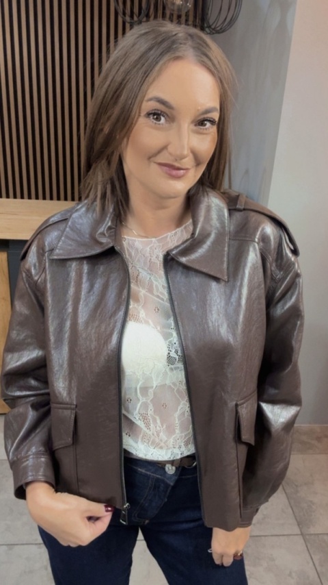 Kurtka z Ekoskóry NAIIF Collection – Moro