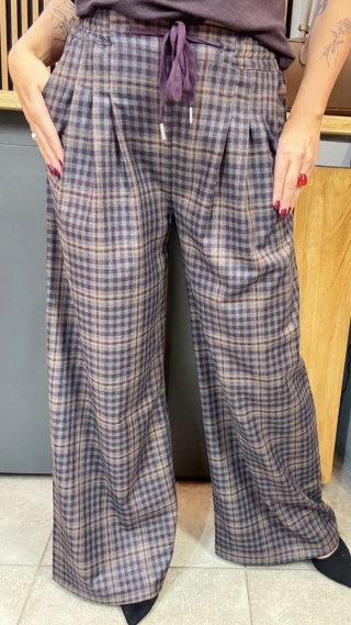 Spodnie w kratę MIHO'S