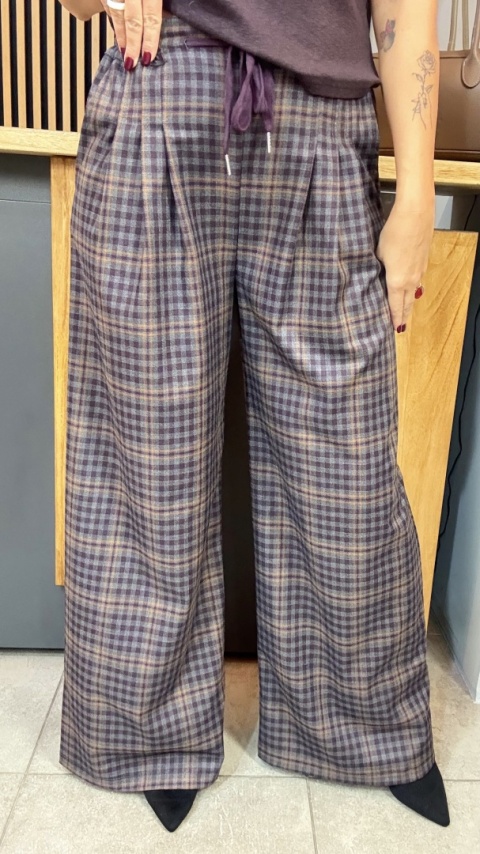 Spodnie w kratę MIHO'S