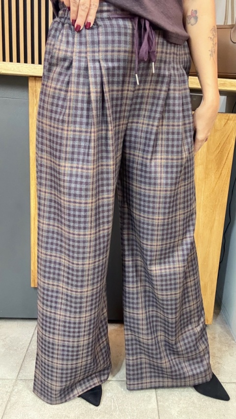 Spodnie w kratę MIHO'S