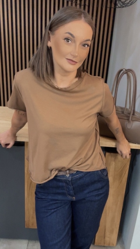 T-shirt Wendykei - Cynamon