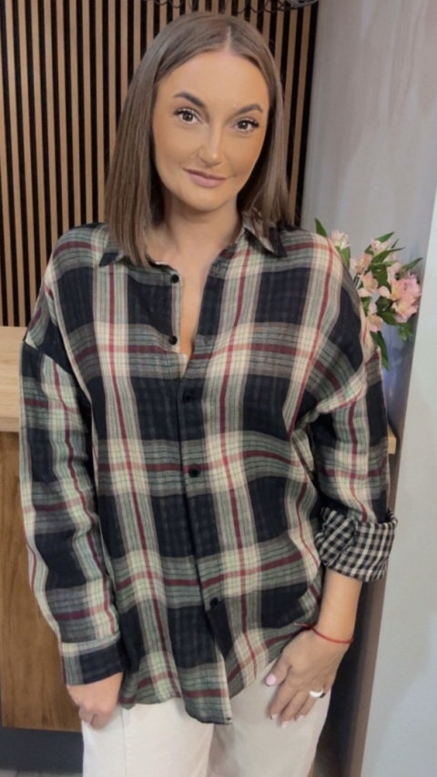 Koszula w kratę VICBEE