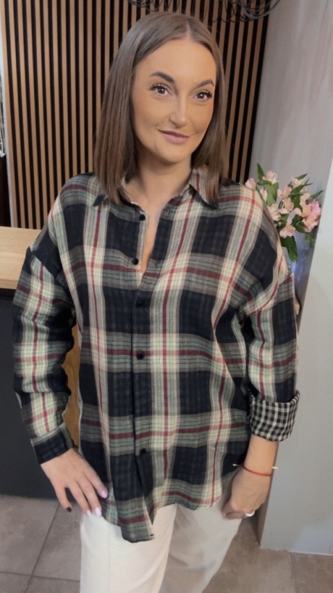 Koszula w kratę VICBEE