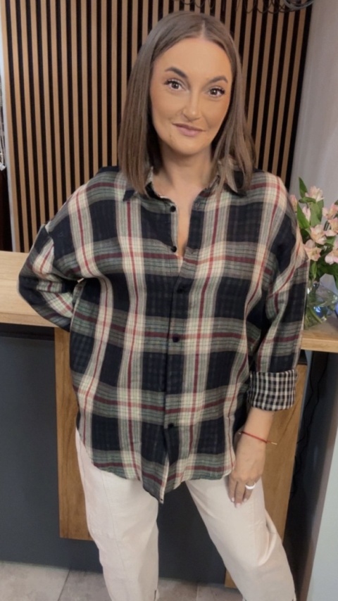 Koszula w kratę VICBEE