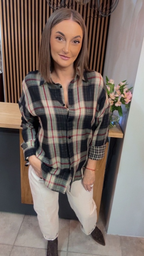 Koszula w kratę VICBEE