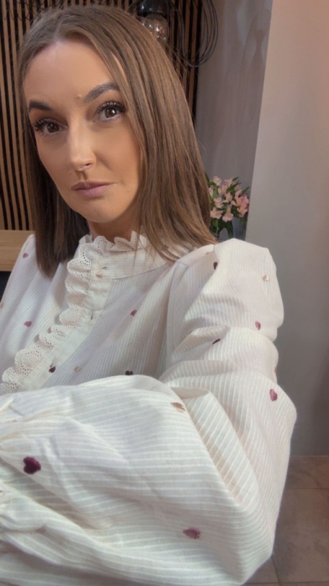 Koszula w serduszka VICBEE