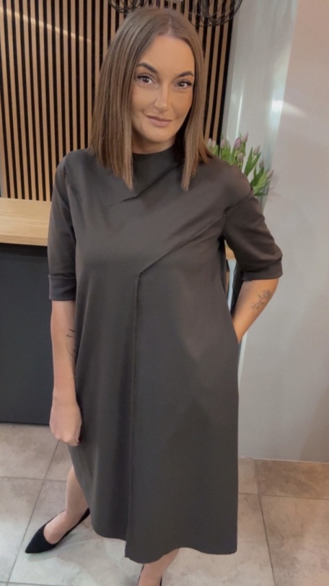 Sukienka Wendy Trendy - Czekolada