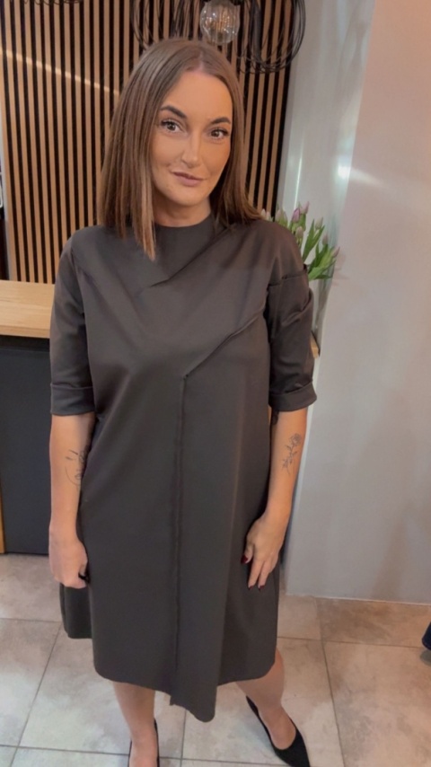 Sukienka Wendy Trendy - Czekolada