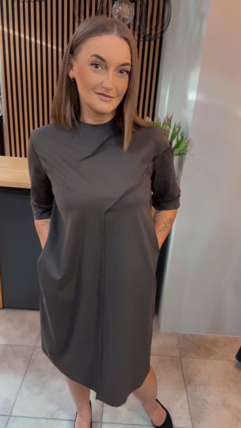 Sukienka Wendy Trendy - Czekolada