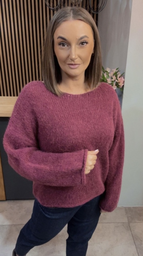Sweter premium Swing IL PIU - Bordo