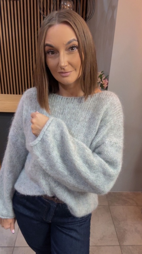 Sweter premium Swing IL PIU - Szary