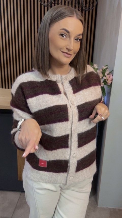 Sweter rozpinany VICBEE