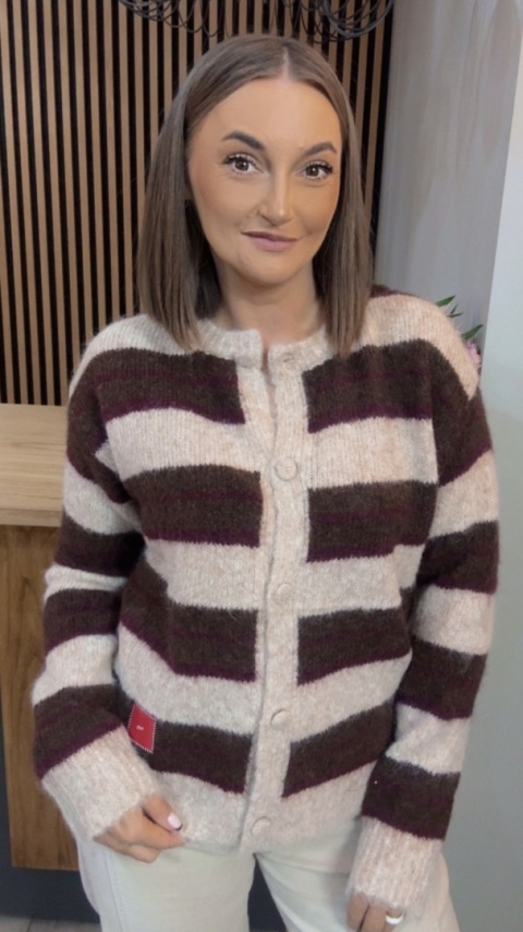 Sweter rozpinany VICBEE