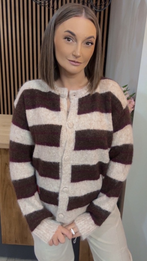 Sweter rozpinany VICBEE