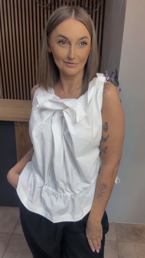 Bluzka Wendy Trendy – model z efektem „crinkle”