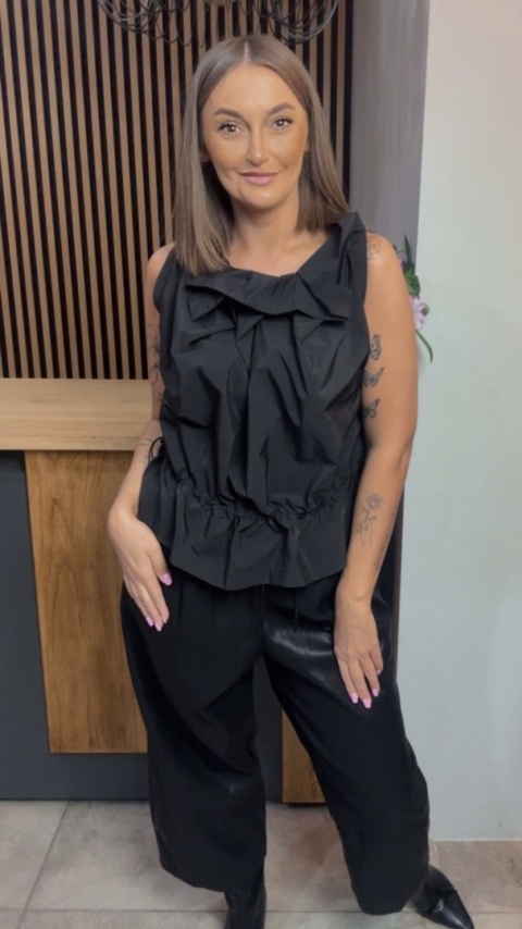 Bluzka Wendy Trendy – model z efektem „crinkle”