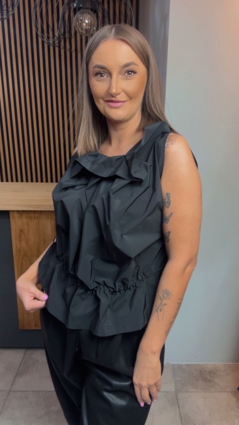 Bluzka Wendy Trendy – model z efektem „crinkle”