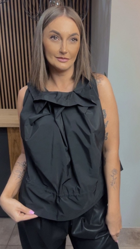 Bluzka Wendy Trendy – model z efektem „crinkle”