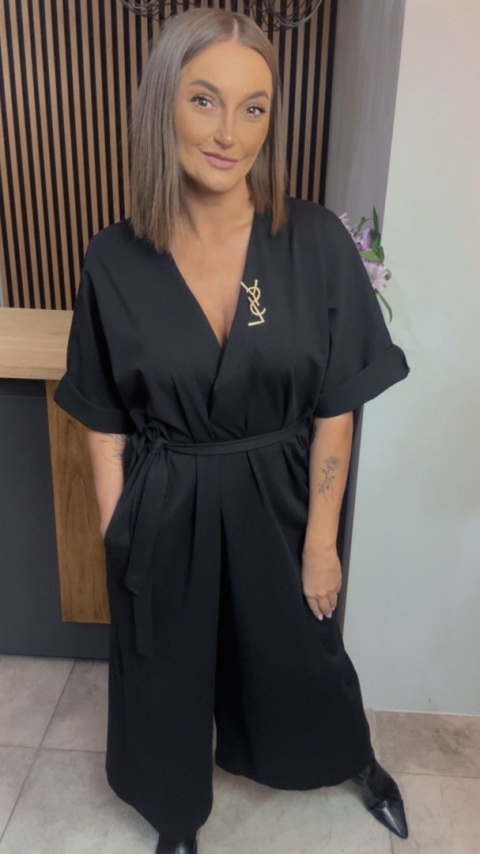 Kombinezon Palazzo Wendy Trendy z paskiem