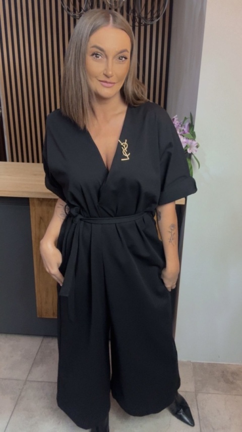 Kombinezon Palazzo Wendy Trendy z paskiem