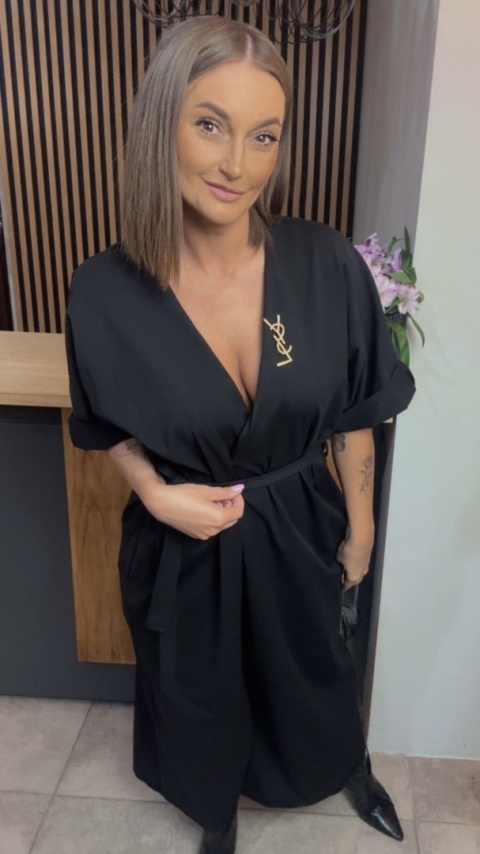 Kombinezon Palazzo Wendy Trendy z paskiem