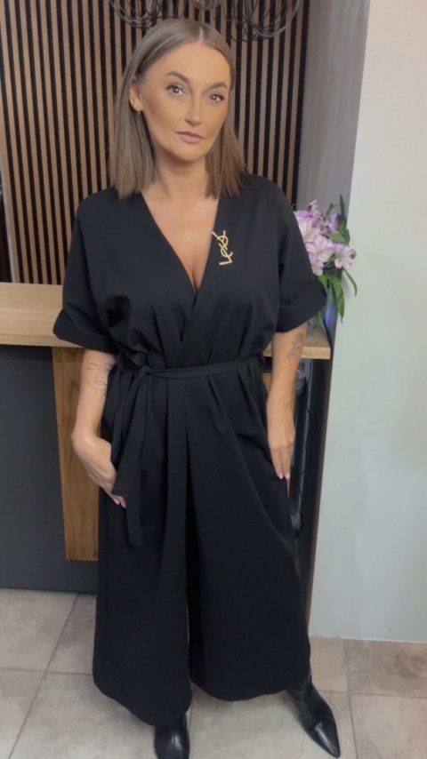 Kombinezon Palazzo Wendy Trendy z paskiem